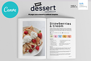 Desserts Canva Recipes Book Template, a Magazine Template by DeLaGranSiete (Thumbnail 7 of 11)