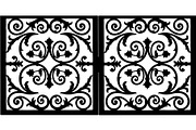 Ornamental Scroll Engraving Panel, a Decorative Illustration by Designer_Momina (Thumbnail 9 of 20)