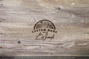 Burned Wood Text Effect Template