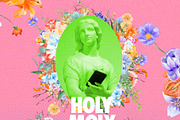 thick paint meadow flower bouquet, a Decorative Illustration by ana & yvy (Thumbnail 6 of 16)