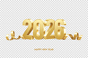 Happy New Year 2026, a Background Graphic by AlexMstudio (Thumbnail 2 of 3)