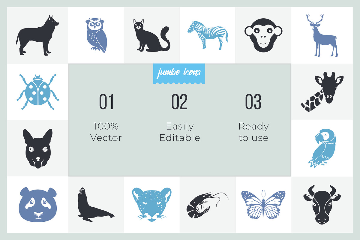 Animals - Birds Glyph Icons V2, a Solid Icon by Jumbo Icons (Photo 3 of 5)
