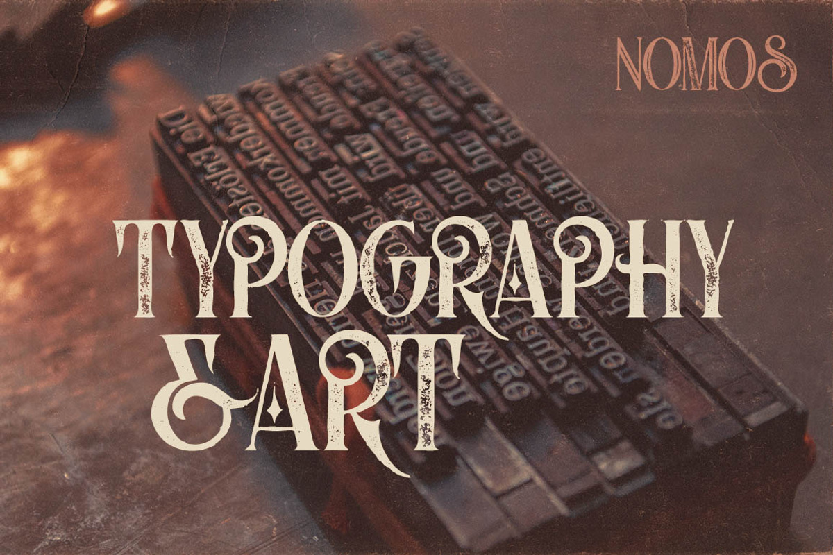 Nomos Typeface preview 3