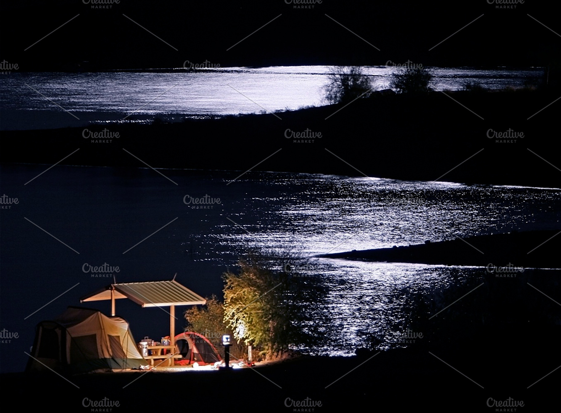 Moonlight Campsite