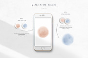 Natural Watercolor Highlight Covers, a Social Media Template by SOVA (Thumbnail 6 of 8)