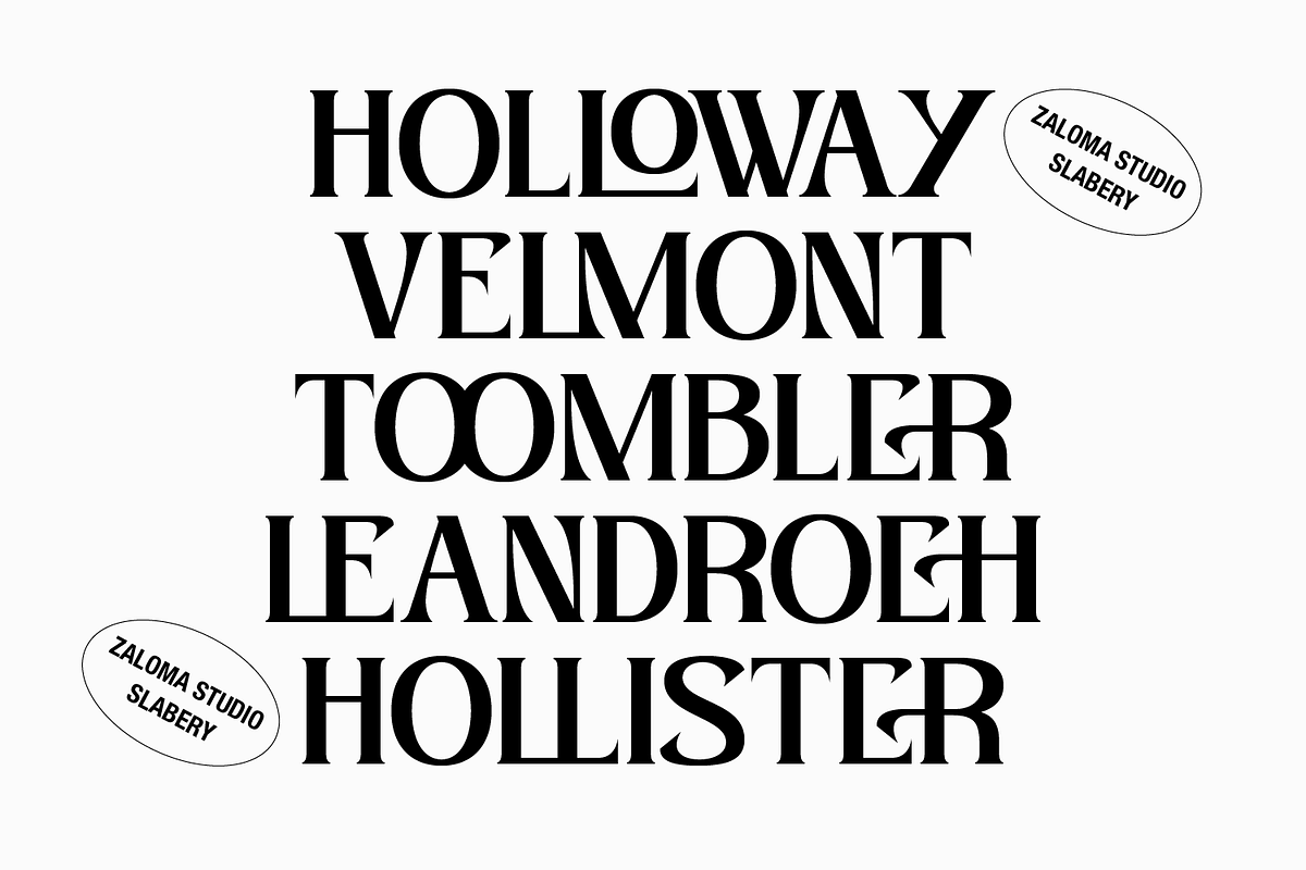 Slabery, a Serif Font by Zaloma Studio (Photo 7 of 18)