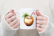 Cocktail Drink Christmas Clipart, an Illustration by designcity5 (Thumbnail 5 of 5)
