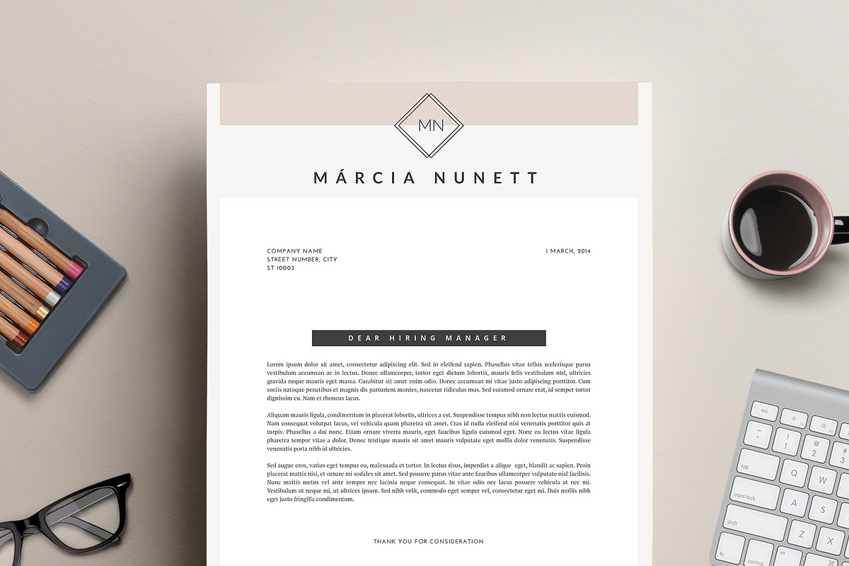 Resume Template for MS Word, a Resume Template by This Paper Fox (Photo 3 of 5)
