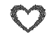 Floral Heart Wreath SVG Bundle, an Illustration by Gaye Art (Thumbnail 18 of 31)