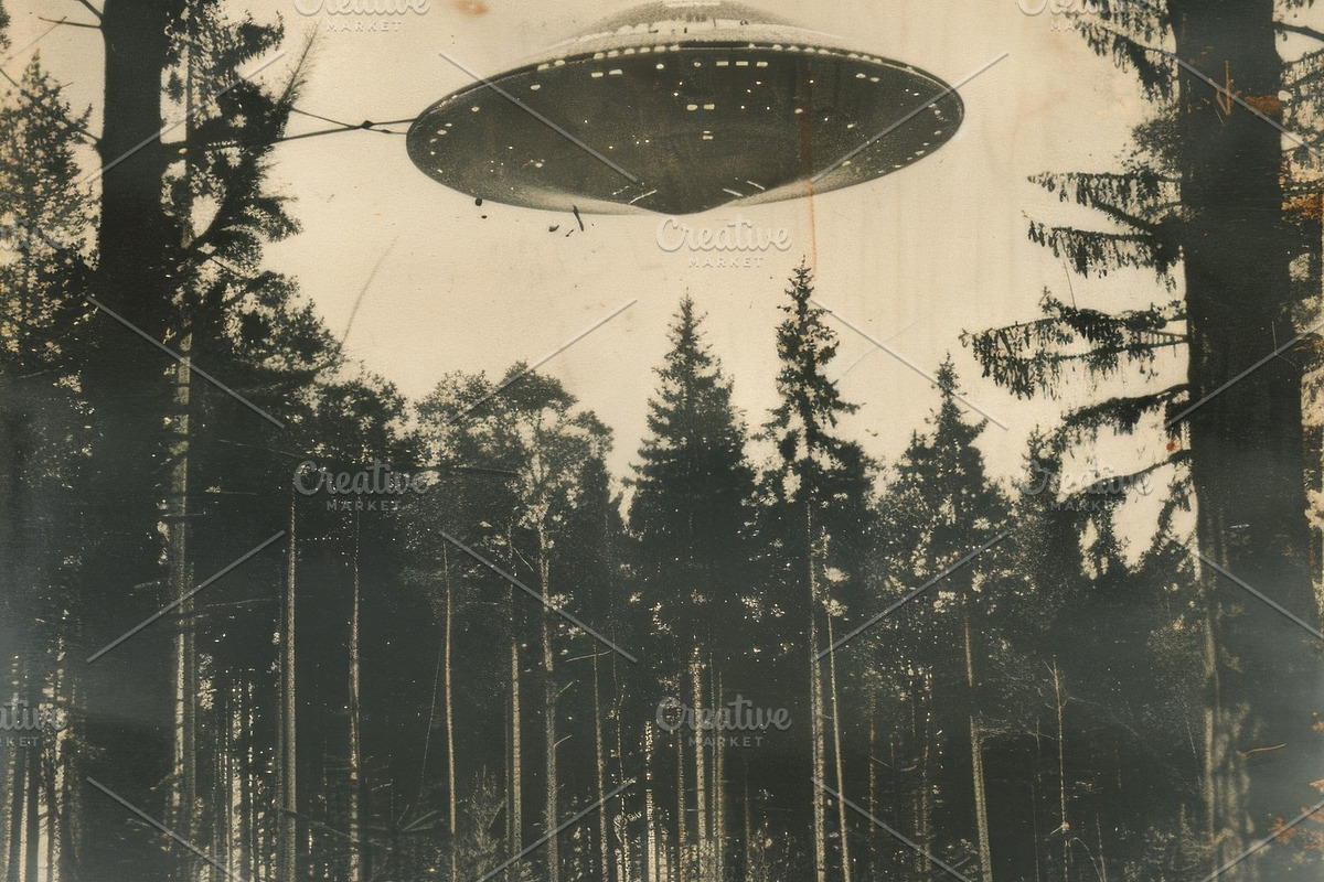 97 UFO objects flying in the sky, a Transportation Photo by Handmadefont (Photo 31 of 101)