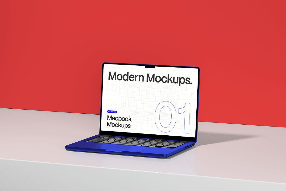 Minimal Macbook Mockups Vol 1, a Mac Mockup by Modern Mockups (Photo 8 of 17)
