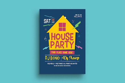 House Party Flyer