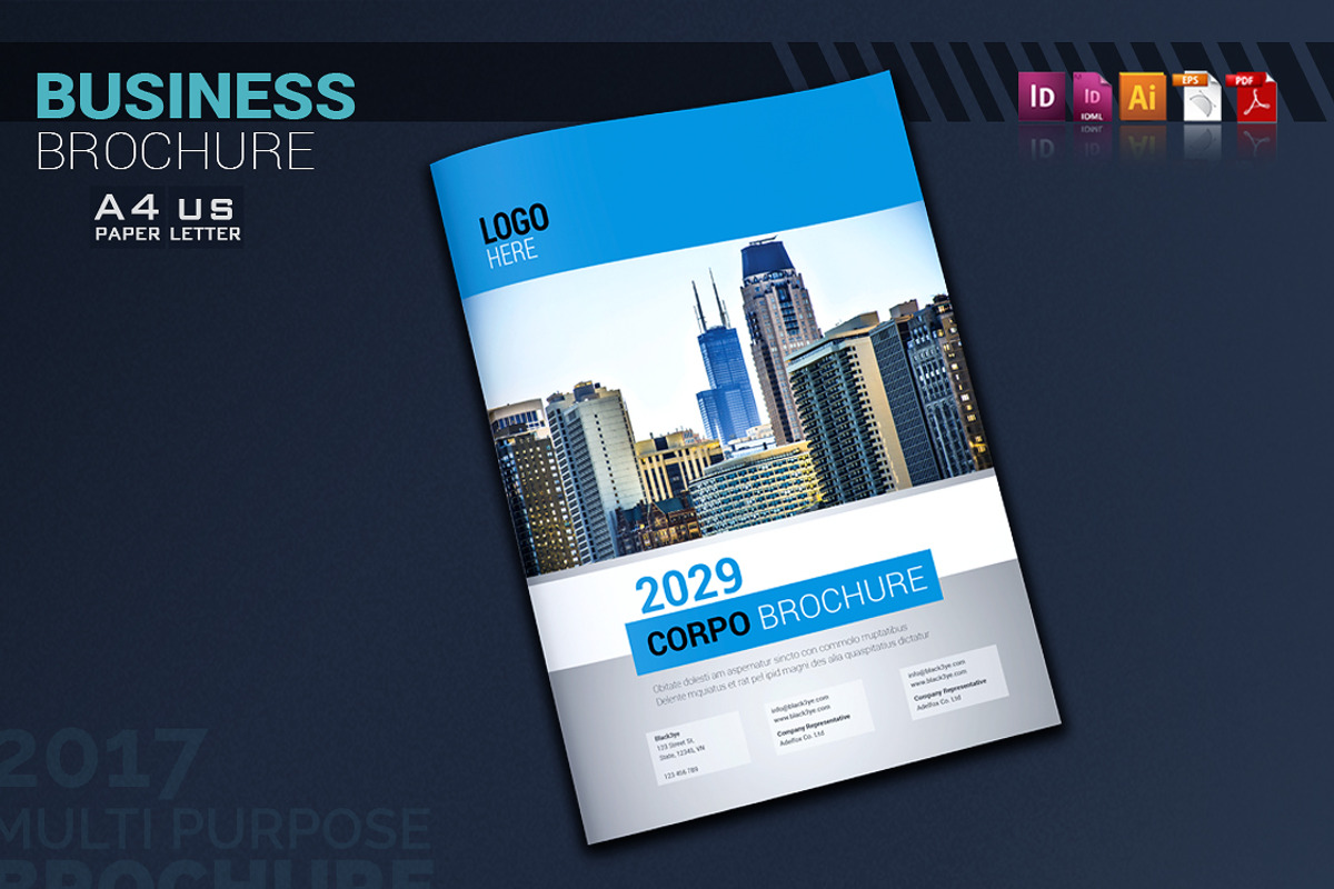 Business Brochure, a Brochure Template by artico (Photo 1 of 4)