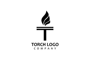 Torch Logo Template