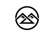 Letter M Mountain Line Art Logo, a Branding & Logo Template by Buqancreative (Thumbnail 2 of 2)