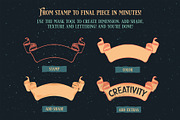 Procreate Banners & Containers, a Brushes & More by Debi Sementelli (Thumbnail 5 of 11)