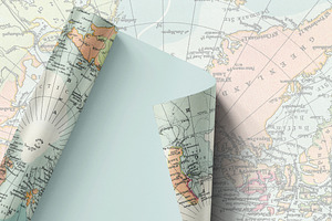 90 Vintage Maps Of The World