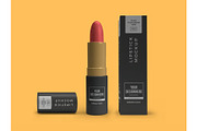 Lipstick Cosmetic Mockup Template, a Packaging Mockup by DesignRushMarket (Thumbnail 7 of 11)