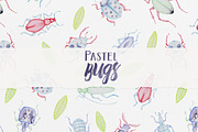 Pastel Bugs, a Pattern Graphic by Petite Salade (Thumbnail 1 of 4)
