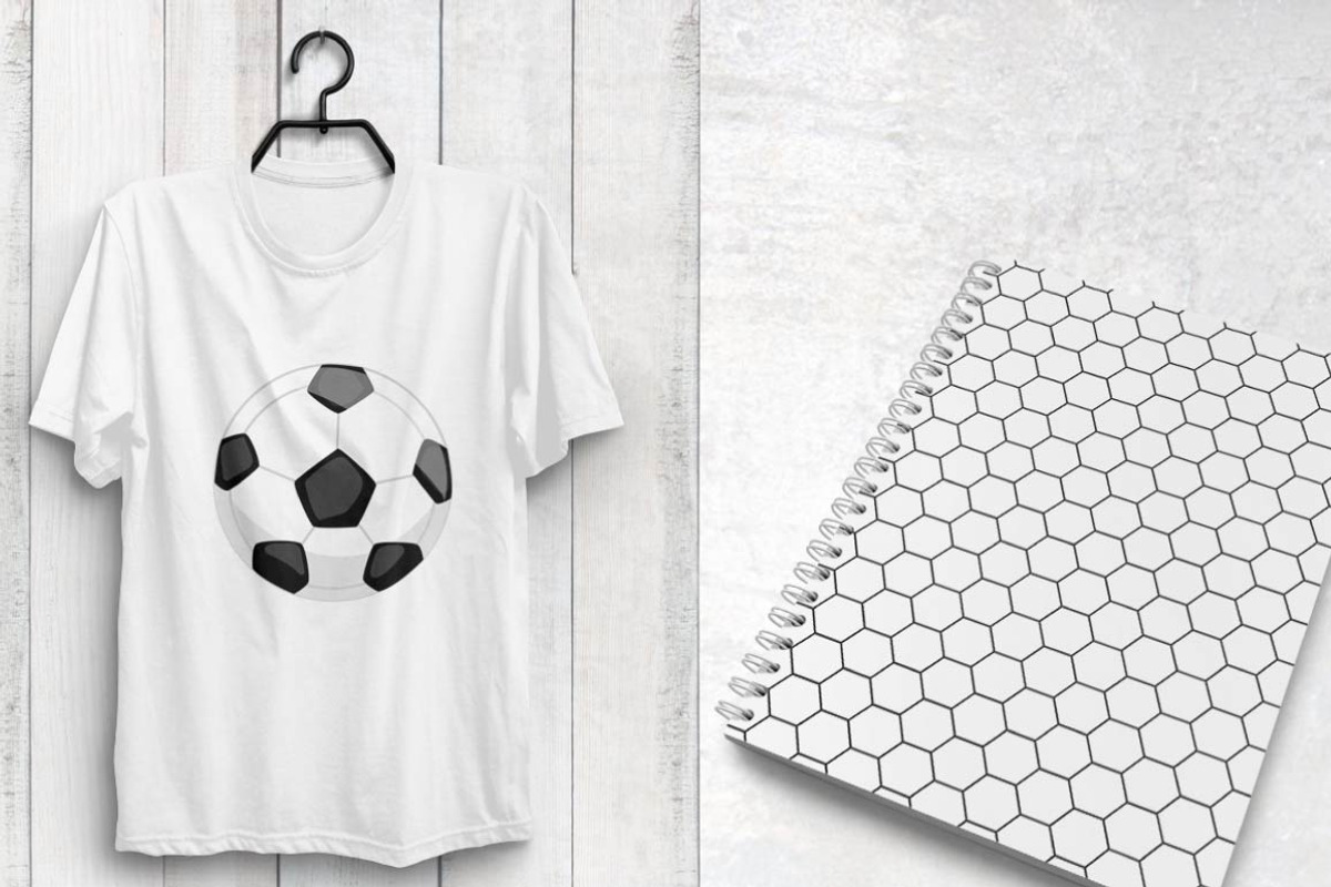 SOCCER BALL Pattern collection, a Pattern Graphic by PrettyPatterns (Photo 4 of 5)