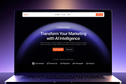 Saas Landingpage Design, an UI Kit Template by Ahmed Rubel (Thumbnail 5 of 5)