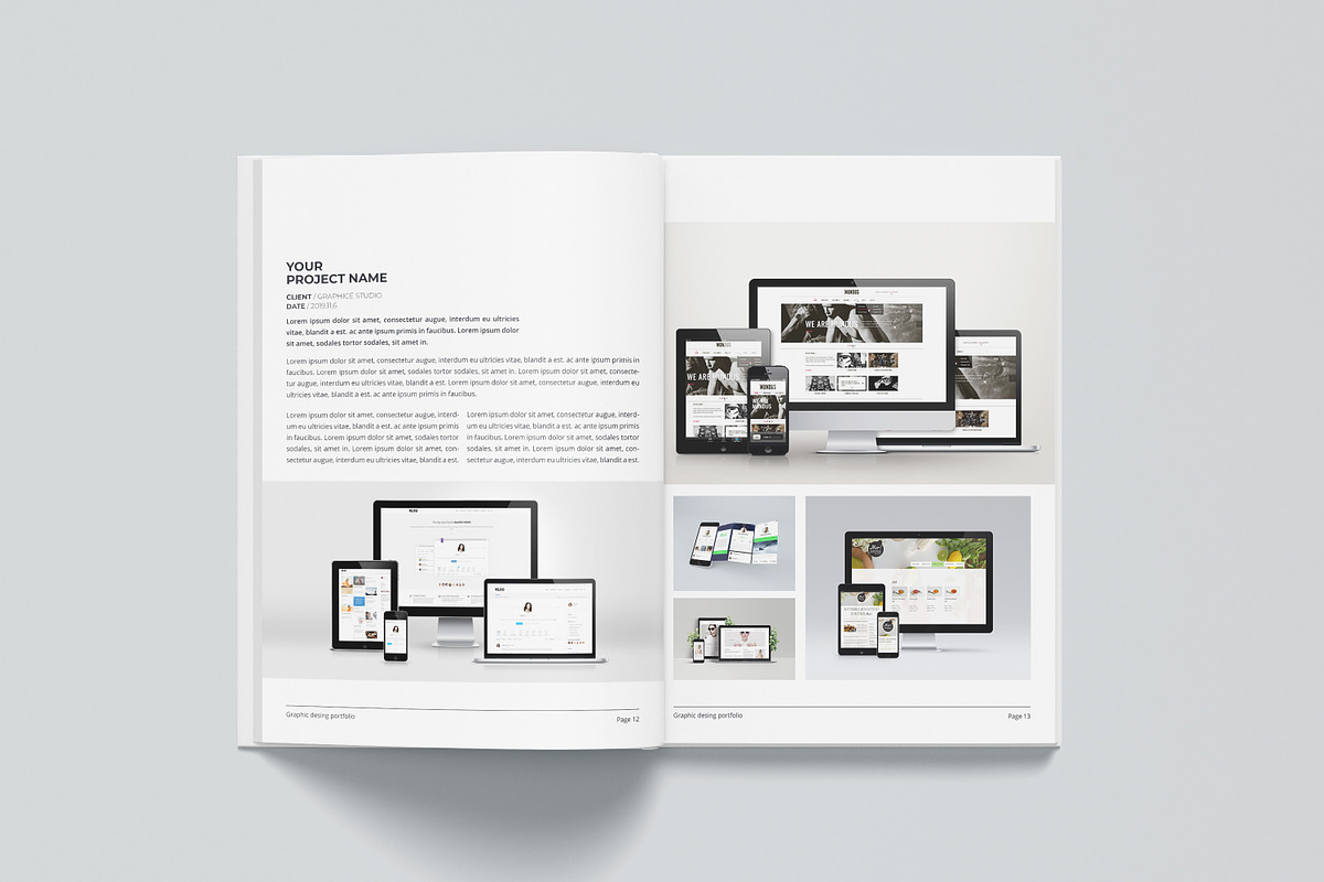 Graphic Design Portfolio, a Brochure Template by obidullah_01 (Photo 8 of 17)