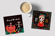 Day of the dead bundle, a Seasonal Illustration by Good Studio (Thumbnail 13 of 13)