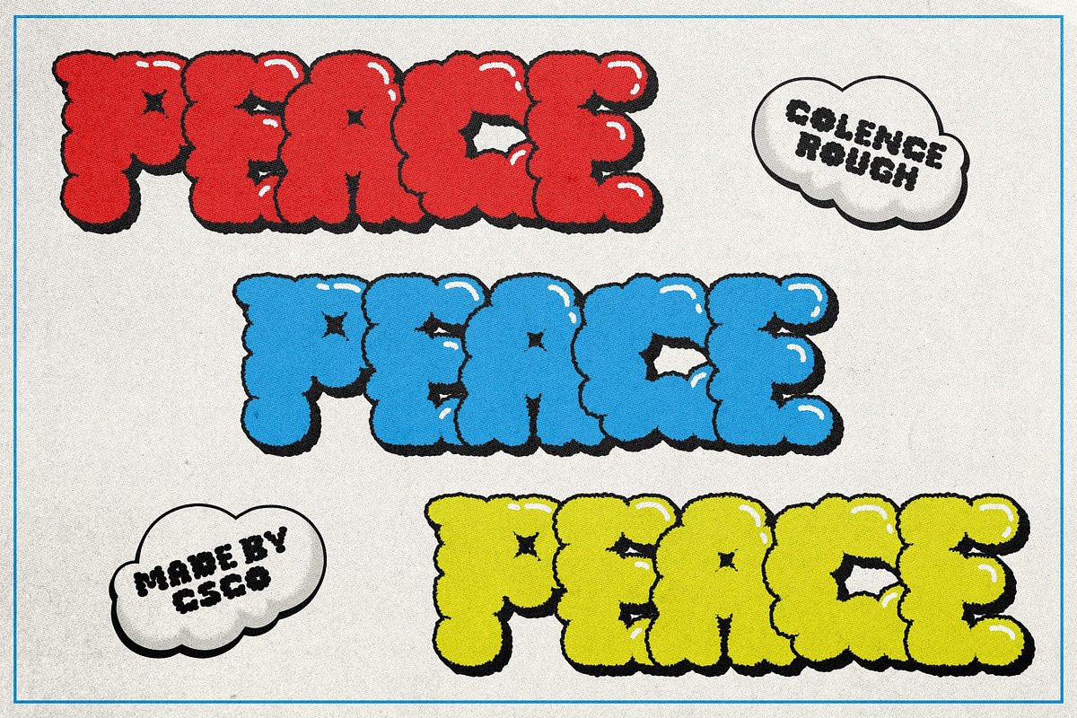 Colence Rough, a Sans Serif Font by Craft Supply Co. (Photo 5 of 8)
