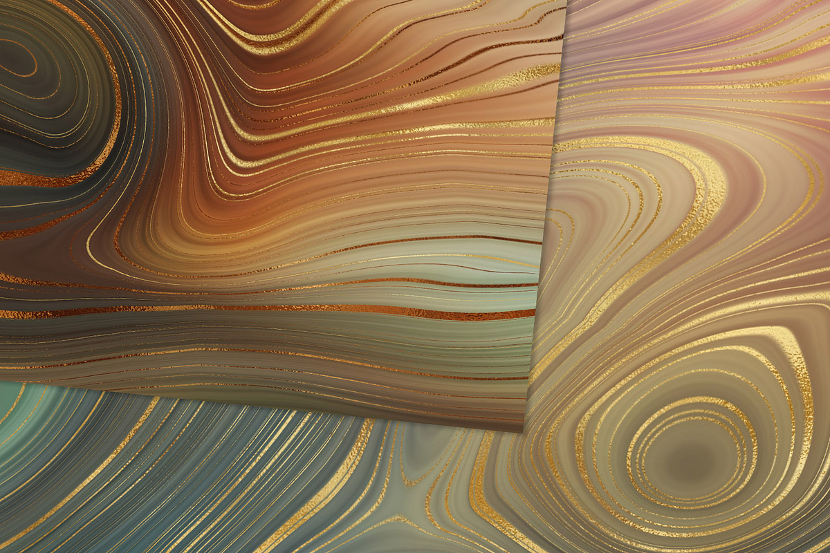 Earth Strata Agate Geode Textures, a Texture Graphic by Digital Curio