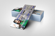 Modern Event Ticket Design Template, a Card Template by BrandlyTemplate (Thumbnail 3 of 3)