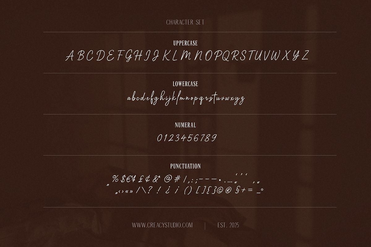 Soleneva - Signature Typeface, a Script Font by Creacy Studio (Photo 10 of 10)