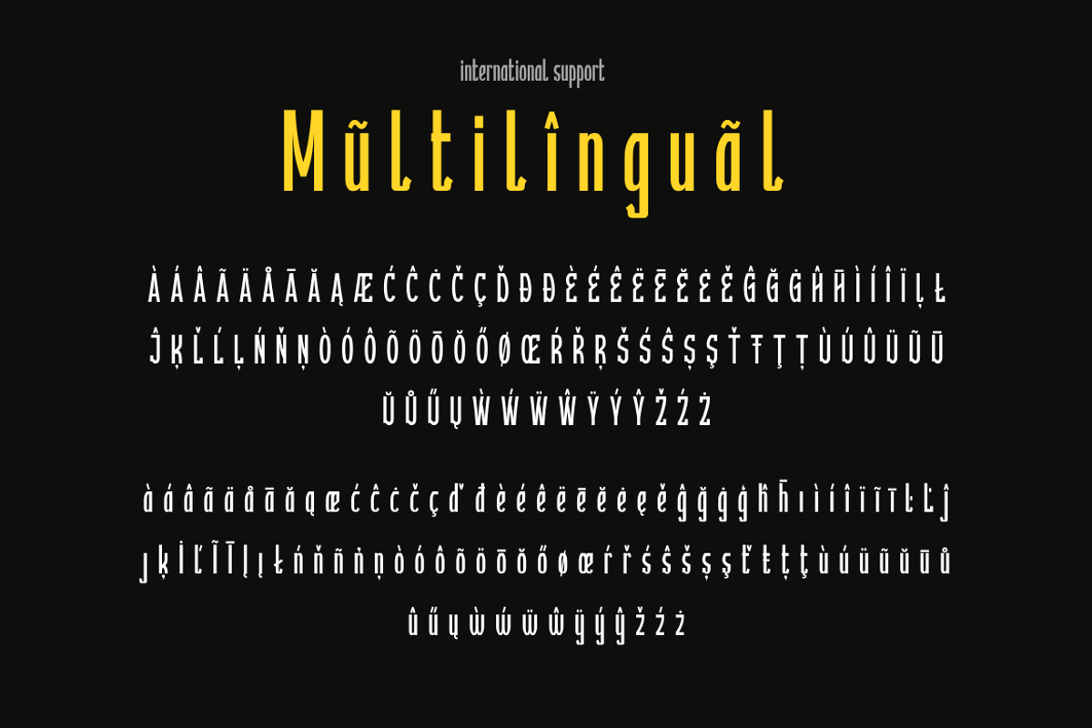 Aillek | Retro Condensed Font, a Sans Serif Font by twinstd (Photo 12 of 13)