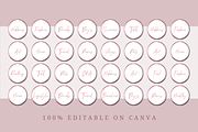 INSTAGRAM HIGHLIGHT COVERS, a Social Media Template by The Little Lily Studio (Thumbnail 3 of 5)
