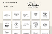 Instagram Social Media Quotes CANVA, a Social Media Template by Eviory (Thumbnail 18 of 55)