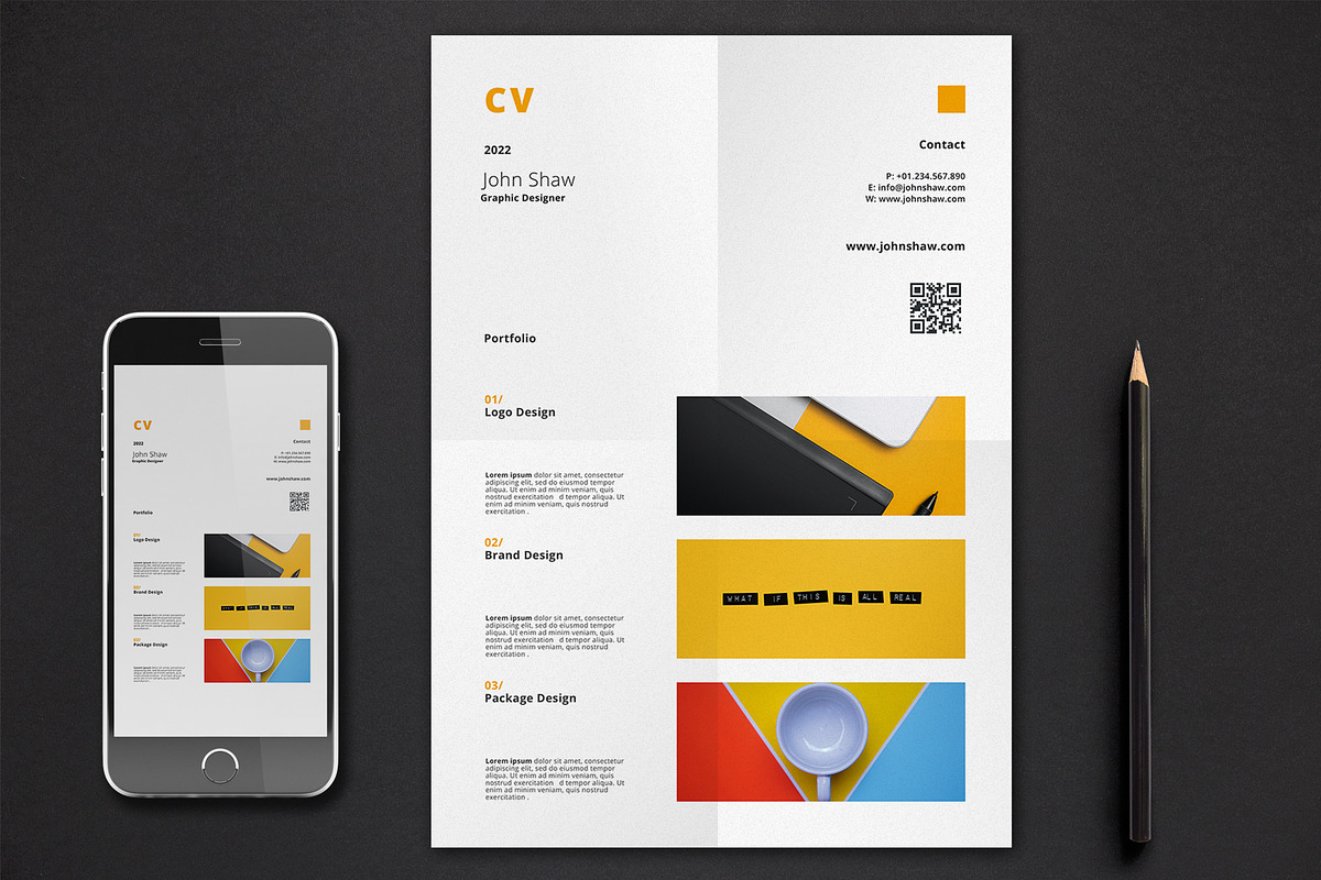 John Resume Template, a Resume Template by Nina Shaw (Photo 3 of 10)
