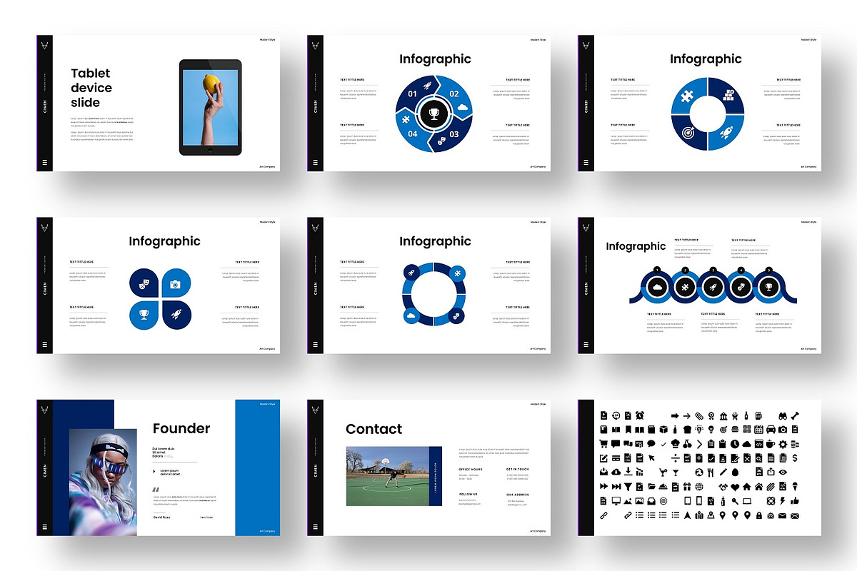 Cimen - Business Google Slide, a Presentation Template by Dens Creative Studio (Photo 5 of 6)