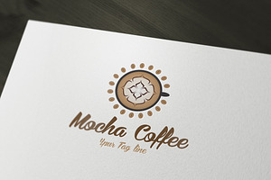 Mocha Coffee Logo