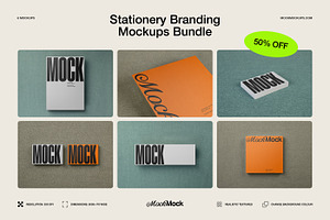 Branding Mockups Stationery Bundle