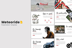 Meteoride - Google Slides Template