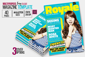 Indesign Magazine Template