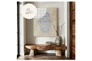 RUSTIC Canvas Mockup, a Household Mockup by MOAROShop (Thumbnail 3 of 7)