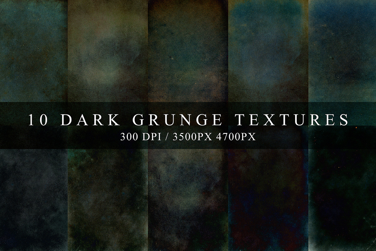 Dark Grunge Textures, a Texture Graphic by Honnum Graphic Art (Photo 1 of 7)