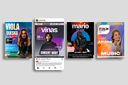 8 Event Instagram Flyers Templates, a Social Media Template by PixelsDesign (Thumbnail 2 of 10)