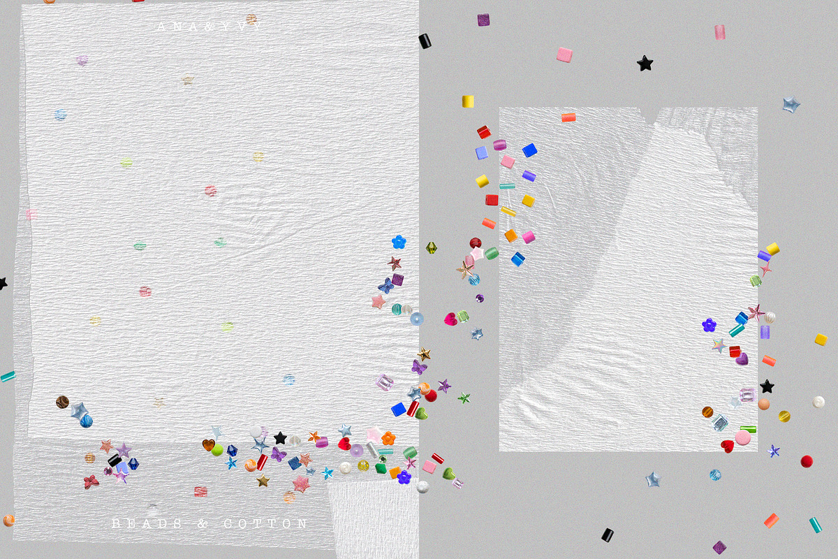 COTTON & BEADS Bedazzled Paper, a Texture Graphic by ana & yvy (Photo 16 of 18)