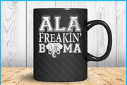 Retro Bama Vintage Alabama Ala SVG, a Graphic by Creativeusart (Thumbnail 3 of 4)