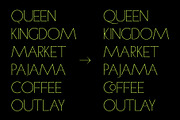 ED Fettle & Ocher Display | Font Duo, a Sans Serif Font by Emyself Design (Thumbnail 9 of 12)