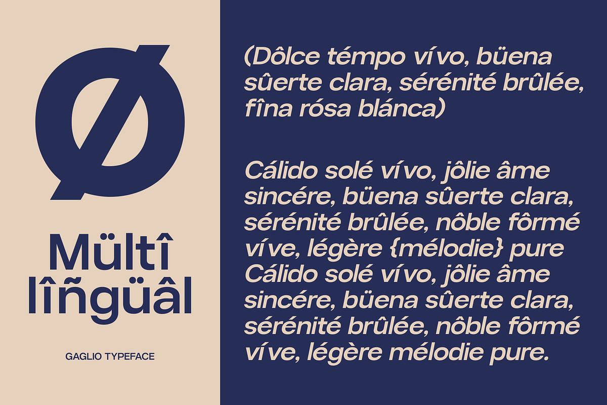Gaglio Family Font, a Sans Serif Font by Marvadesign (Photo 9 of 9)