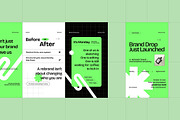 Creative Agency Instagram Pack, a Social Media Template by fakhroo (Thumbnail 1 of 4)