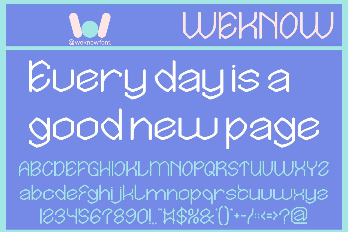 Good New font, a Font by weknow (Photo 3 of 8)