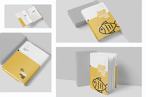 Book Cover & Slipcase Mockups